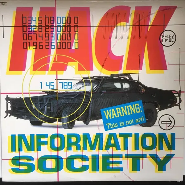 Information Society — Hack, cover art