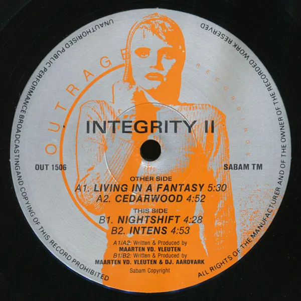 Integrity — Living In A Fantasy, cover art