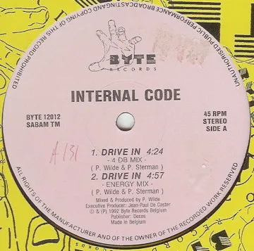 Internal Code — Drive In / Are You Ready, cover art