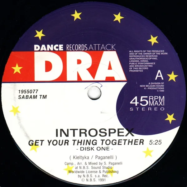 Introspex — Get Your Thing Together, cover art