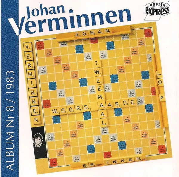Johan Verminnen — Album Nr 8 /1983 Tweemaal Woordwaarde, cover art