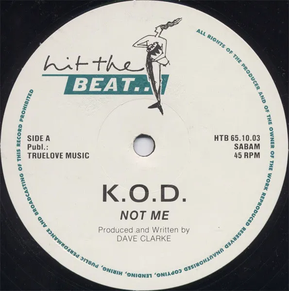 K.O.D. — Not Me, cover art