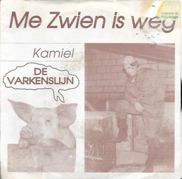 Kamiel — Me Zwien Is Weg, cover art