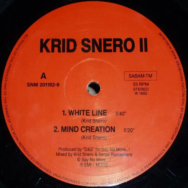 Krid Snero — II, cover art