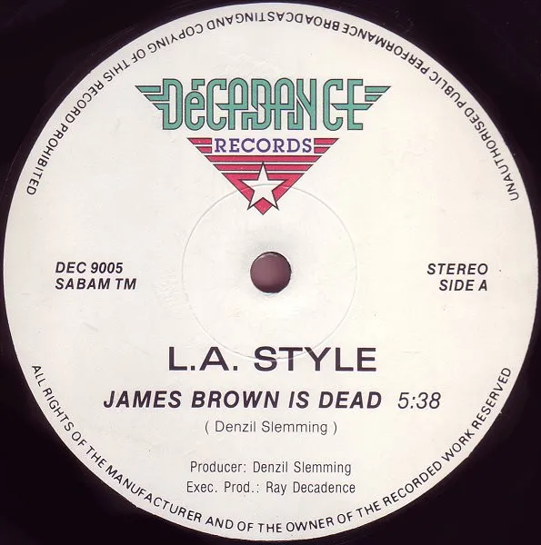 L.A. Style — James Brown Is Dead, cover art