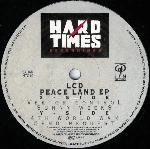 LCD (2) — Peace Land EP, cover art