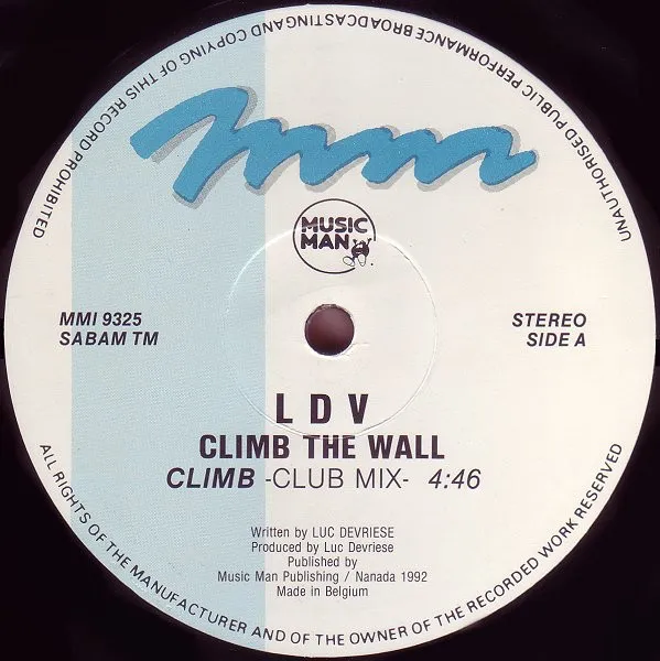 LDV — Climb The Wall (Remixes), cover art