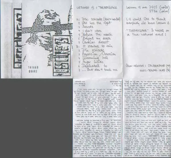 Lescure 13 — Theard Quake, cover art