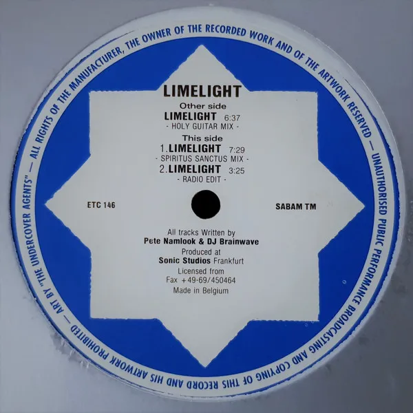 Limelight — Limelight, cover art