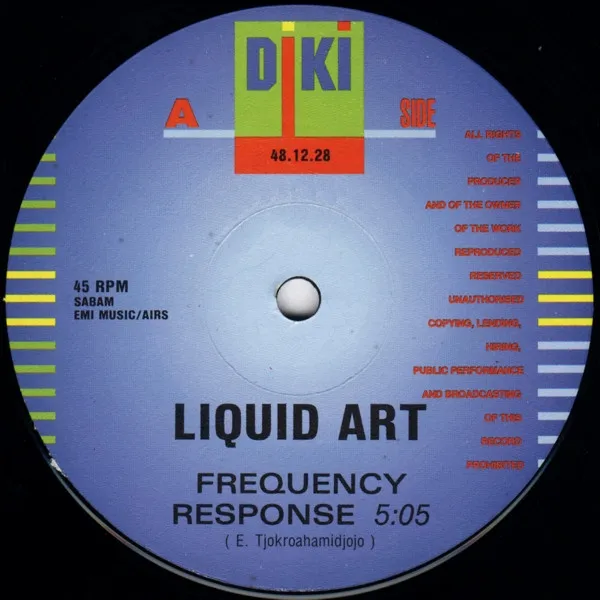 Liquid Art (2) — Frequency Response, cover art