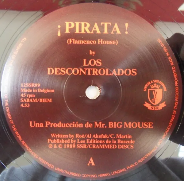 Los Descontrolados — ¡ Pirata !, cover art