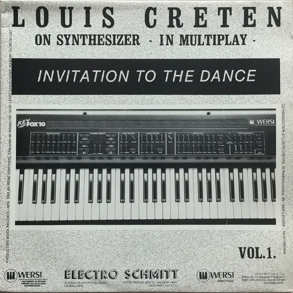 Louis Creten — Invitation To The Dance Vol. 1, cover art