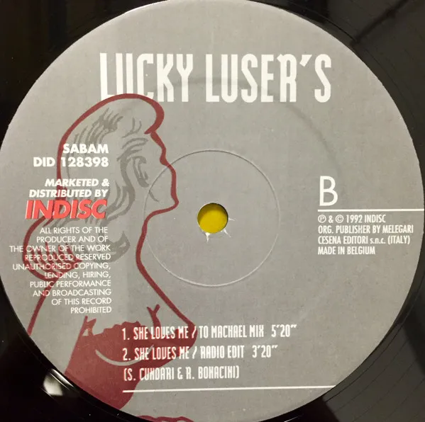 Lucky Luser's — She Loves Me, cover art