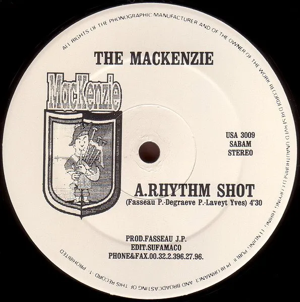Mackenzie, The — Rhythm Shot, cover art