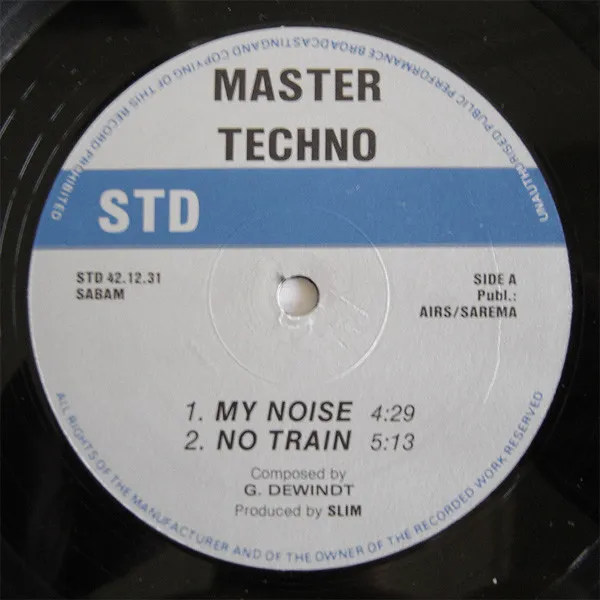 Master Techno — Volume 2 / Volume 3, cover art