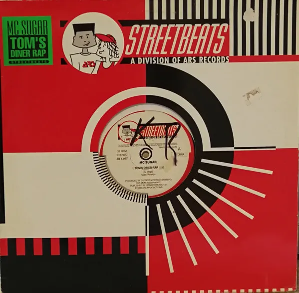 MC Sugar — Tom's Diner Rap, cover art