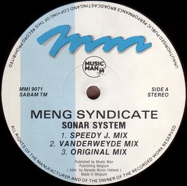 Meng Syndicate — Sonar System, cover art