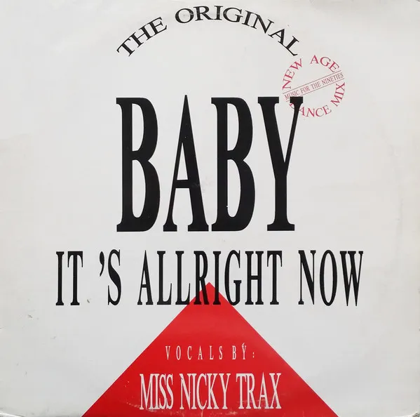 Miss Nicky Trax — Baby, It's Allright Now, cover art