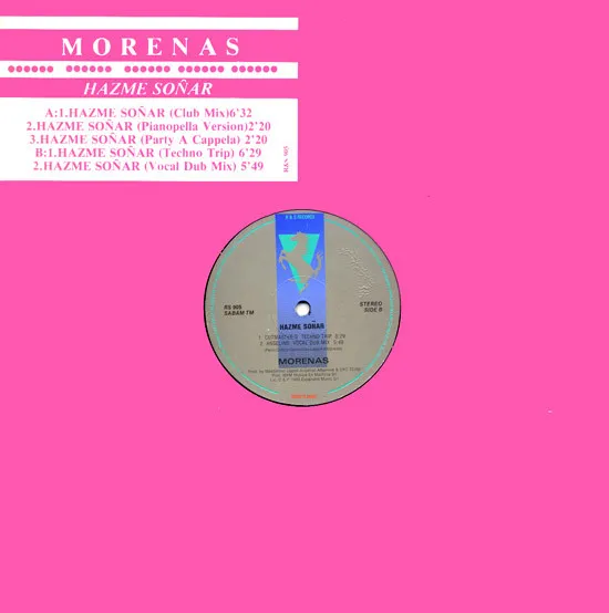 Morenas — Hazme Soñar, cover art