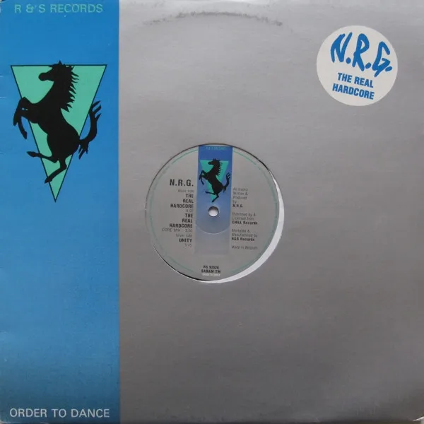 N.R.G. — The Real Hardcore, cover art
