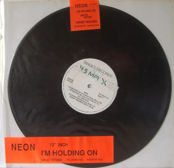 Neon — I'm Holding On, cover art