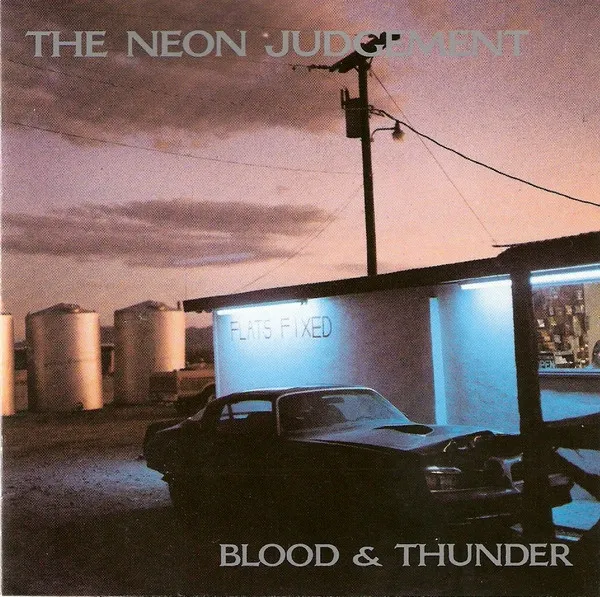 Neon Judgement, The — Blood & Thunder, cover art