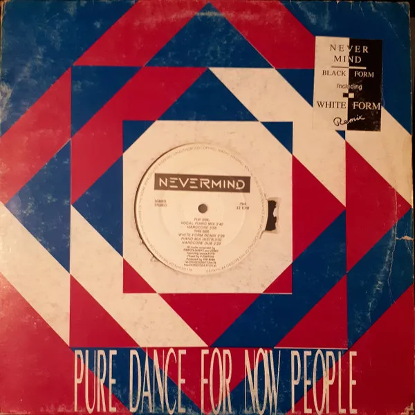 Never Mind — Black Form, cover art