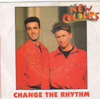 New Colours — Change The Rhythm, cover art