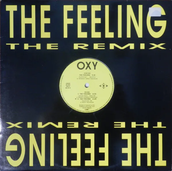 OXY — The Feeling (The Remix), cover art