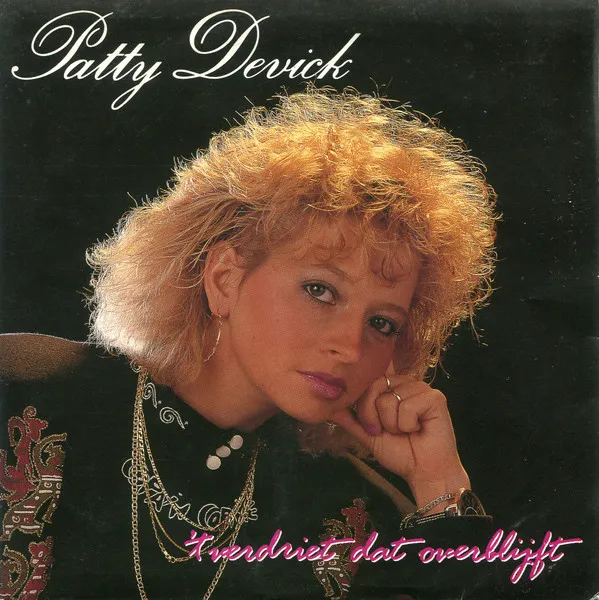 Patty Devick — 't Verdriet Dat Overblijft, cover art