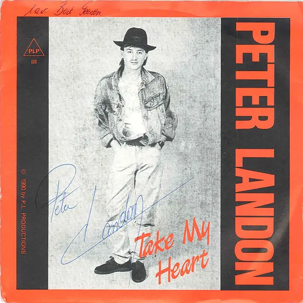 Peter Landon — Take My Heart, cover art