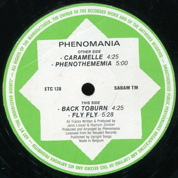 Phenomania — Caramelle, cover art