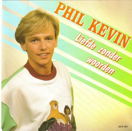 Phil Kevin — Liefde Zonder Woorden, cover art