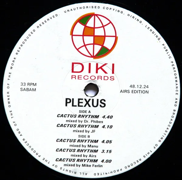 Plexus — Cactus Rhythm, cover art