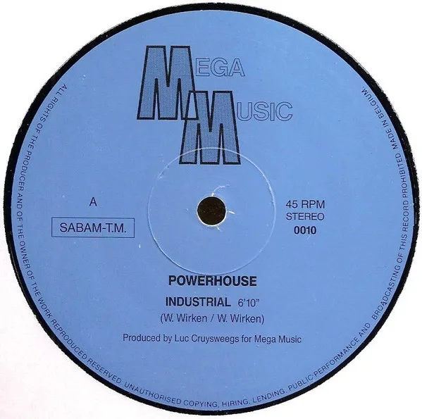 Powerhouse (2) — Industrial / The Basseman, cover art