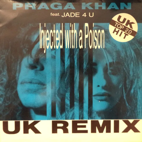 Praga Khan Feat. Jade 4U — Injected With A Poison (Remixes), cover art