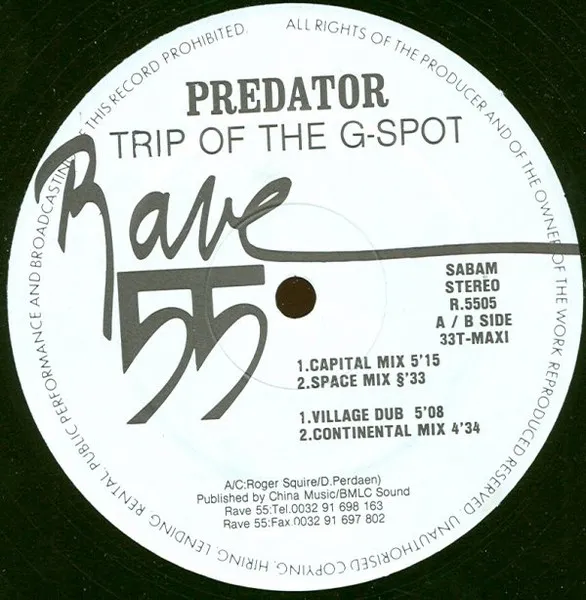 Predator (2) — Trip Of The G-Spot, cover art