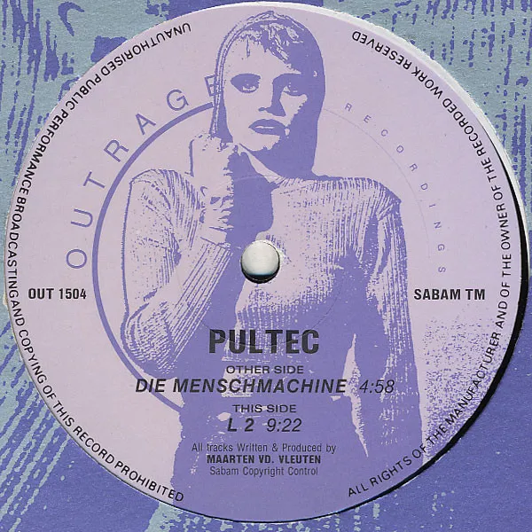 Pultec — Die Menschmachine, cover art