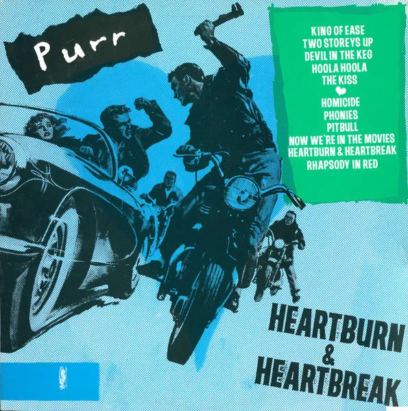 Purr (2) — Heartburn & Heartbreak, cover art