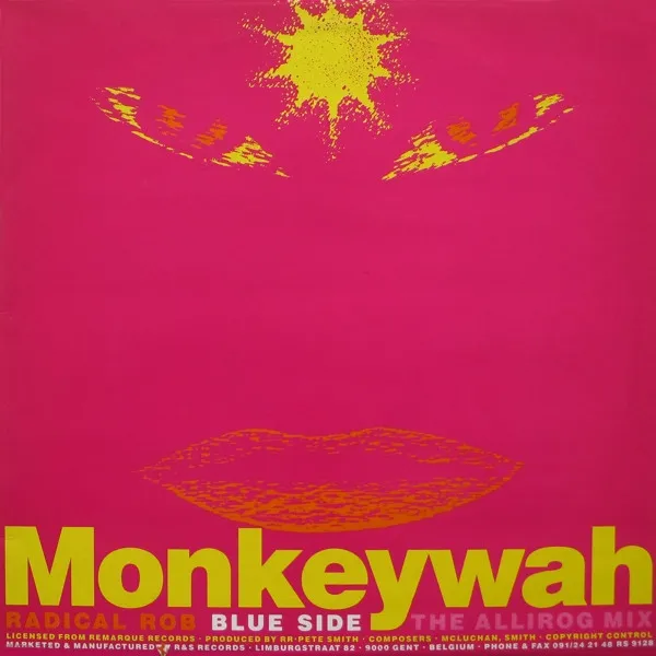 Radical Rob — Monkeywah (Mixes), cover art