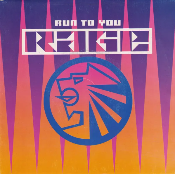 Rage — Run To You, cover art