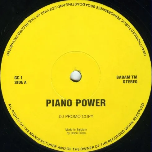 Remy & Sven — Piano Power, cover art