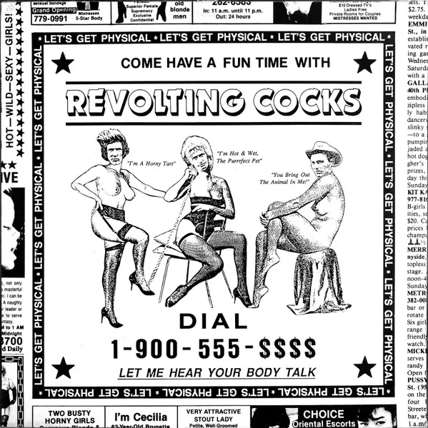 Revolting Cocks — (Let's Get) Physical, cover art