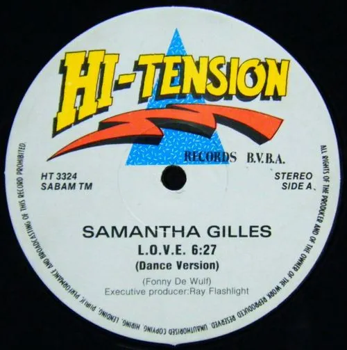 Samantha Gilles — L.O.V.E., cover art