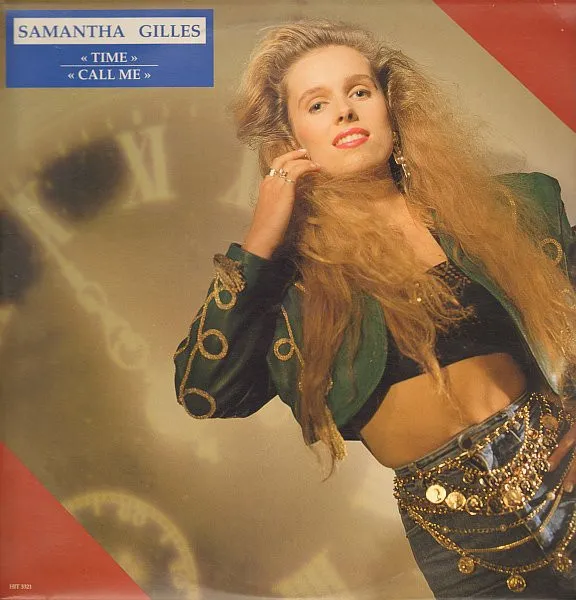 Samantha Gilles — Time / Call Me, cover art