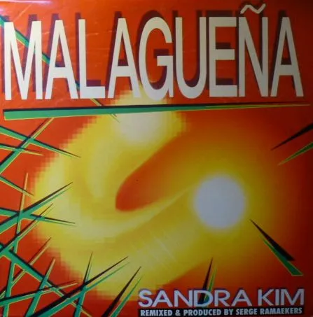 Sandra Kim — Malagueña, cover art