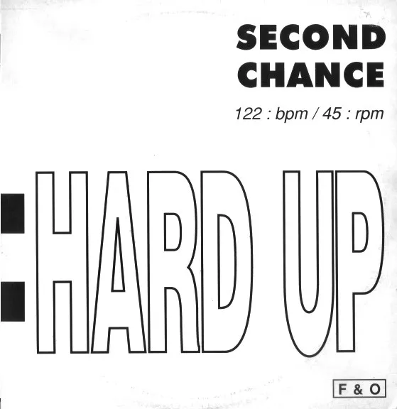 Second Chance — Hard Up, cover art