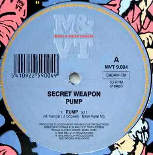 Secret Weapon (8) — Pump, cover art