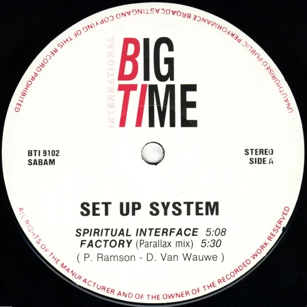 Set Up System — Spiritual Interface, cover art