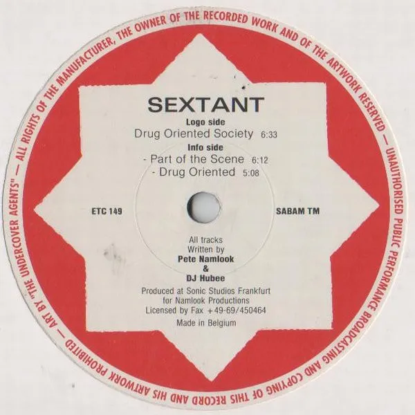 Sextant — Drug Oriented Society, cover art
